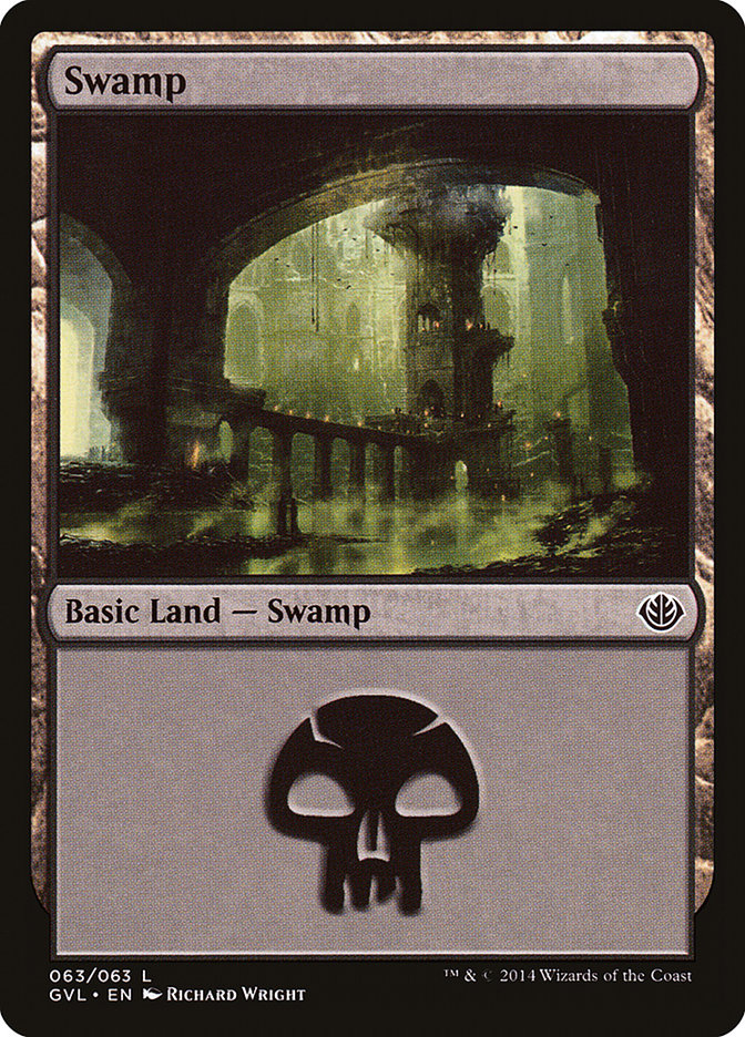 Swamp (63) (Garruk vs. Liliana) [Duel Decks Anthology] - The Mythic Store | 24h Order Processing