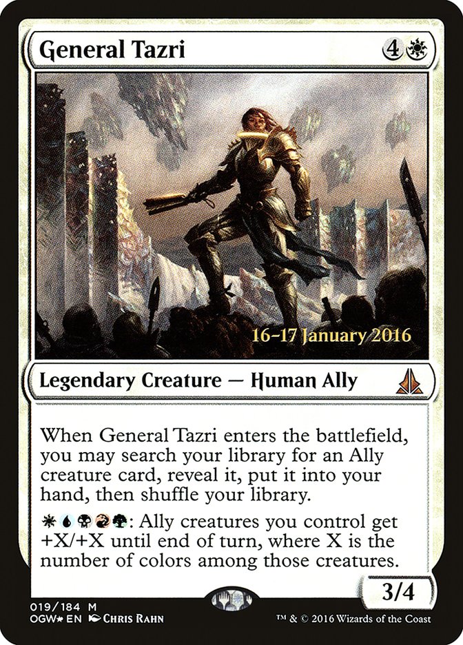 General Tazri [Oath of the Gatewatch Prerelease Promos] - The Mythic Store | 24h Order Processing