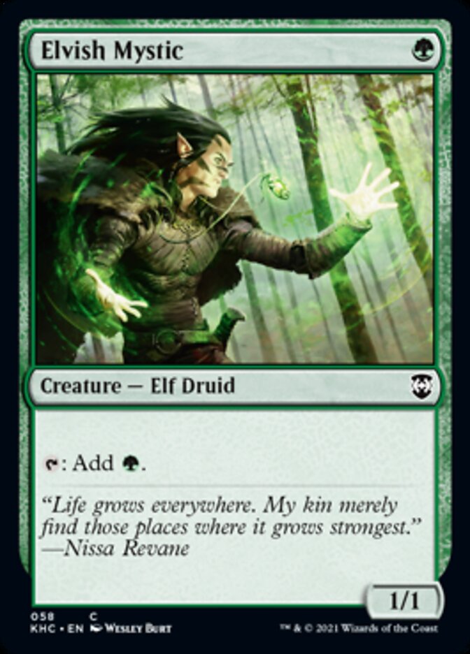 Elvish Mystic [Kaldheim Commander] - The Mythic Store | 24h Order Processing