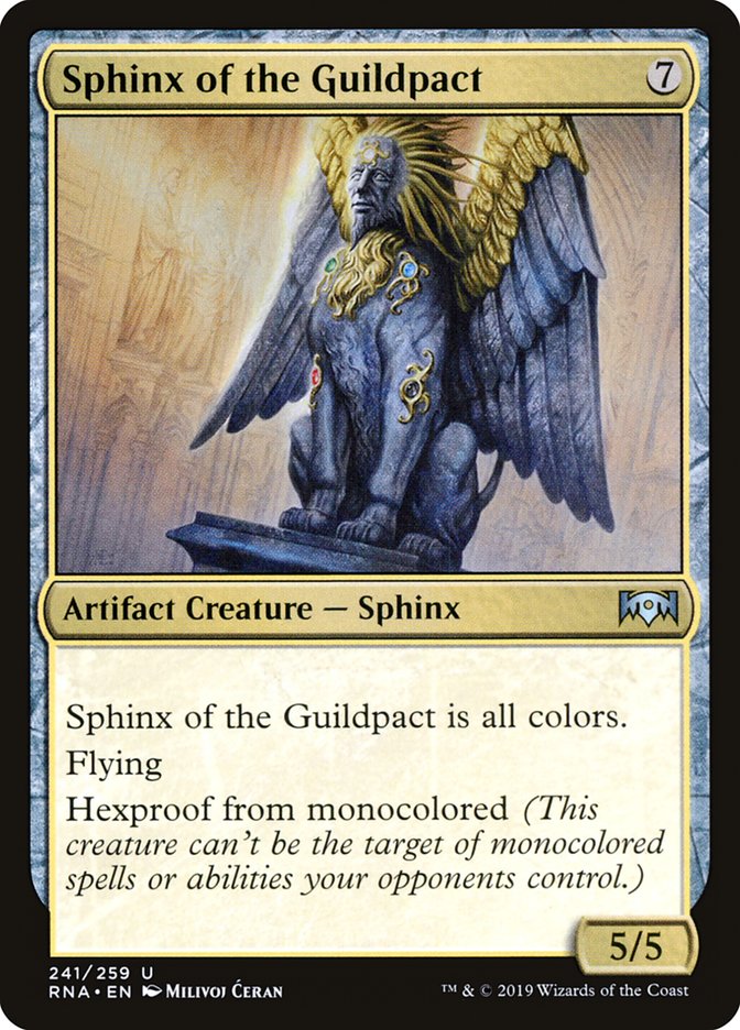 Sphinx of the Guildpact [Ravnica Allegiance] - The Mythic Store | 24h Order Processing