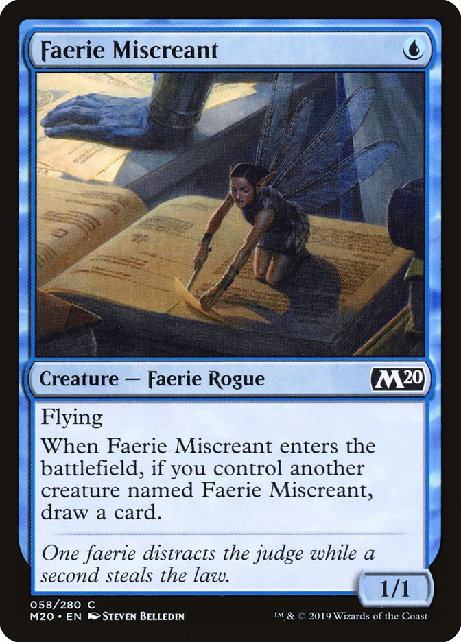 Faerie Miscreant [Core Set 2020] - The Mythic Store | 24h Order Processing