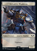 Astartes Warrior // Clue Double-Sided Token (Surge Foil) [Warhammer 40,000 Tokens] - The Mythic Store | 24h Order Processing
