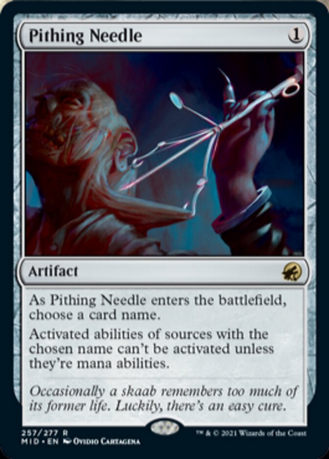 Pithing Needle [Innistrad: Midnight Hunt] - The Mythic Store | 24h Order Processing