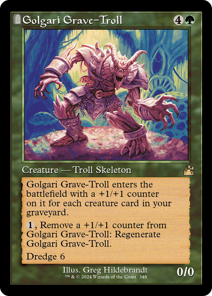 Golgari Grave-Troll (Retro Frame) [Ravnica Remastered] - The Mythic Store | 24h Order Processing