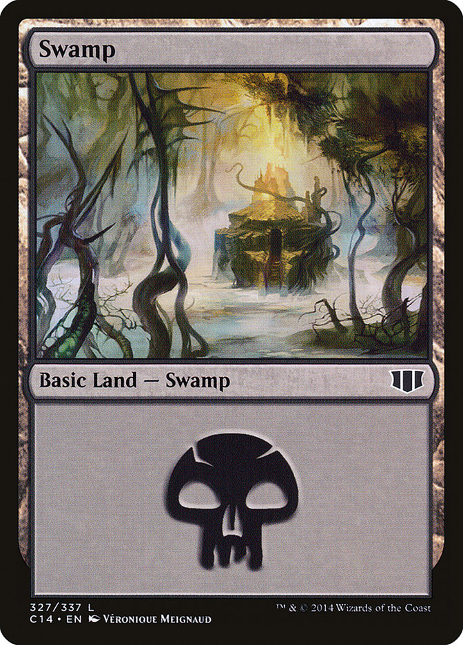 Swamp (327) [Commander 2014] - The Mythic Store | 24h Order Processing