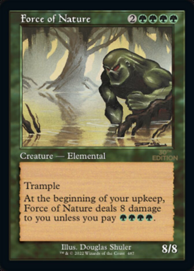 Force of Nature (Retro) [30th Anniversary Edition] - The Mythic Store | 24h Order Processing