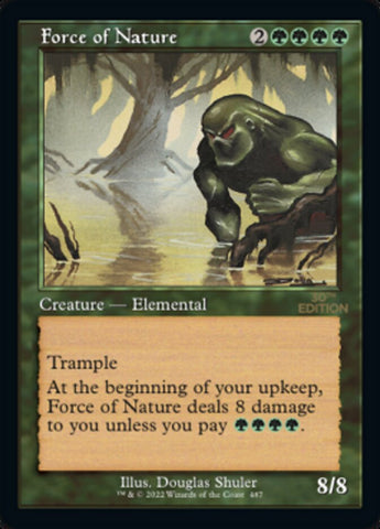 Force of Nature (Retro) [30th Anniversary Edition] - The Mythic Store | 24h Order Processing