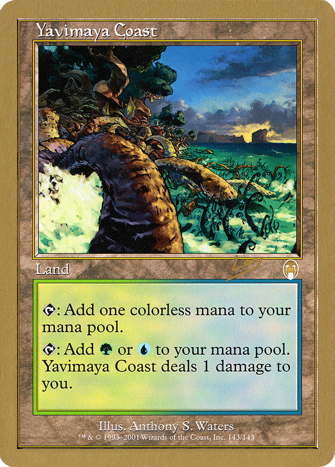 Yavimaya Coast (Raphael Levy) [World Championship Decks 2002] - The Mythic Store | 24h Order Processing