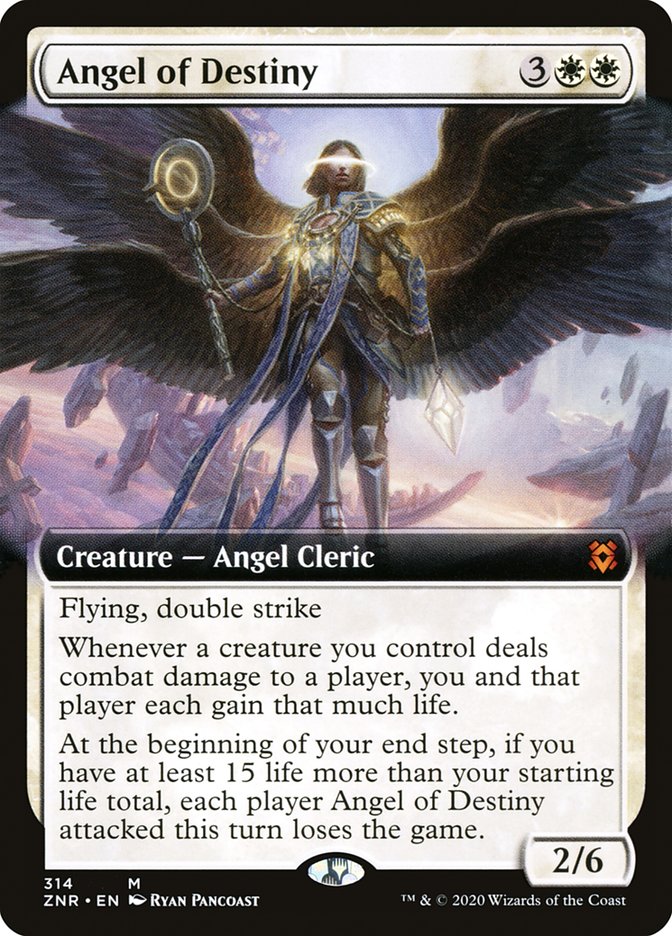 Angel of Destiny (Extended Art) [Zendikar Rising] - The Mythic Store | 24h Order Processing