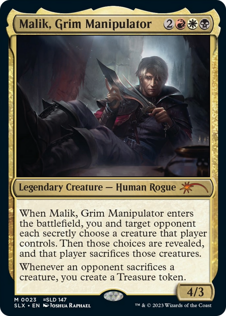 Malik, Grim Manipulator [Secret Lair: Universes Within] - The Mythic Store | 24h Order Processing