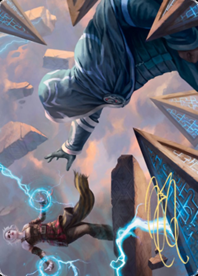 Nahiri's Binding // Nahiri's Binding Art Card [Zendikar Rising Art Series] - The Mythic Store | 24h Order Processing