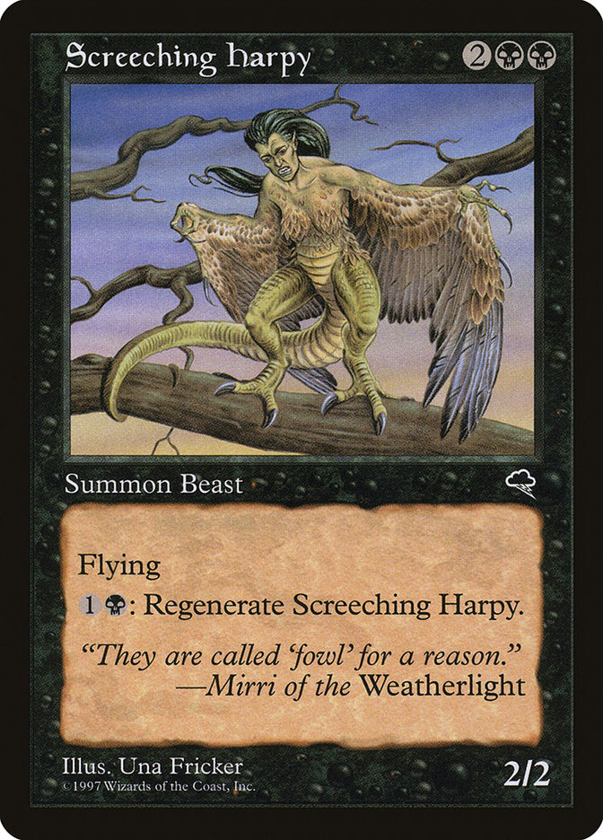 Screeching Harpy [Tempest] - The Mythic Store | 24h Order Processing