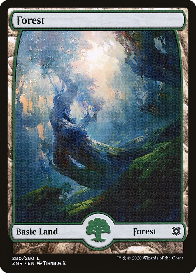 Forest (280) [Zendikar Rising] - The Mythic Store | 24h Order Processing