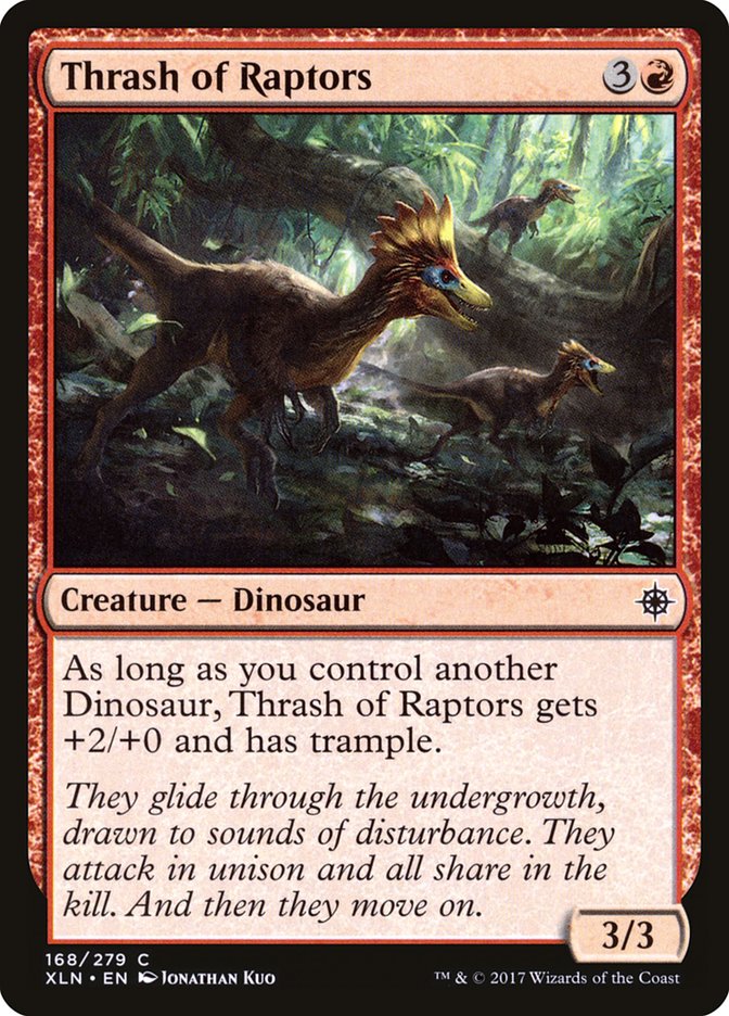 Thrash of Raptors [Ixalan] - The Mythic Store | 24h Order Processing