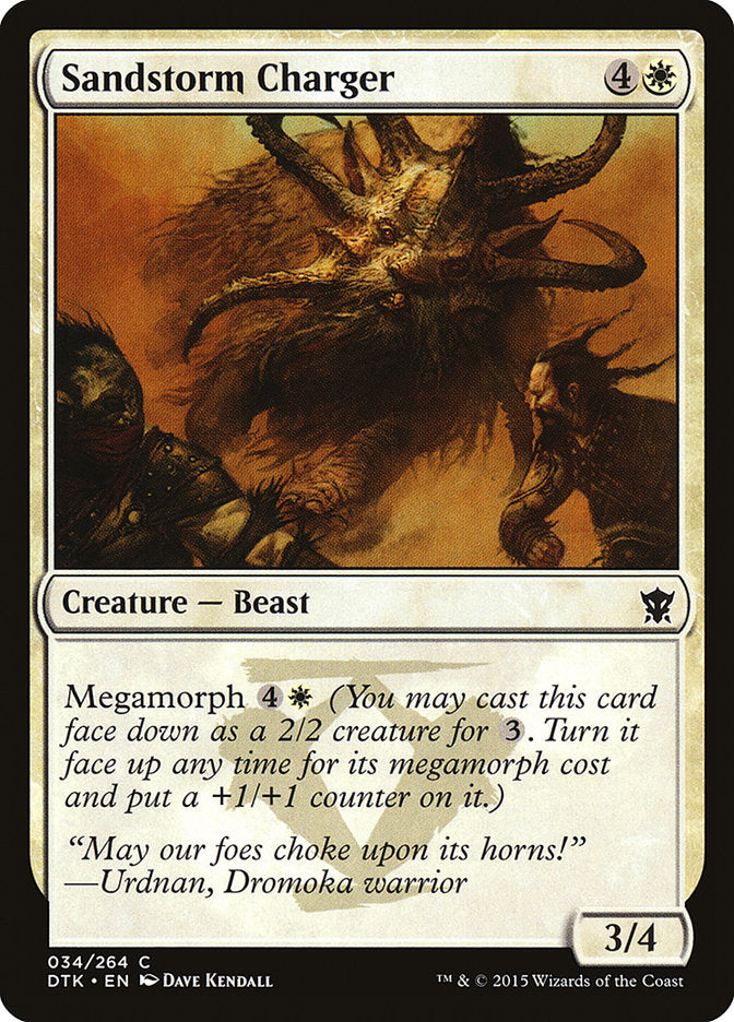 Sandstorm Charger [Dragons of Tarkir] - The Mythic Store | 24h Order Processing