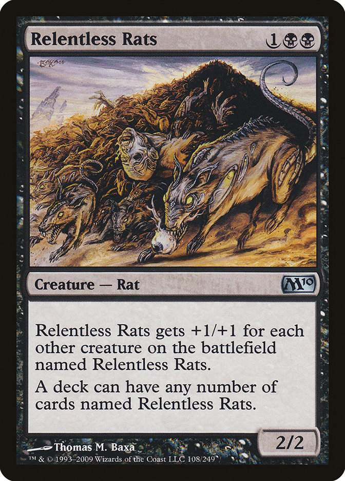 Relentless Rats [Magic 2010] - The Mythic Store | 24h Order Processing