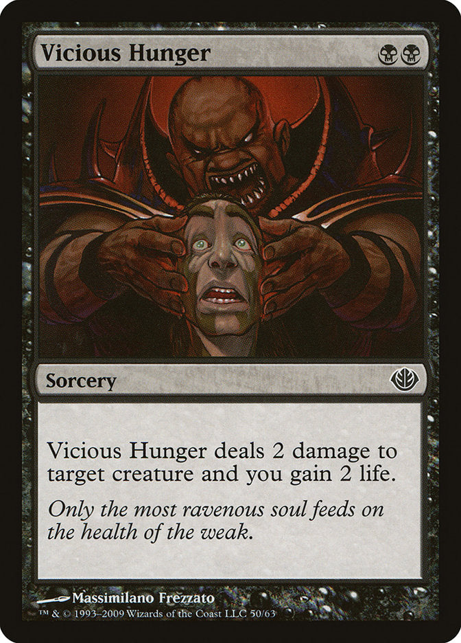 Vicious Hunger [Duel Decks: Garruk vs. Liliana] - The Mythic Store | 24h Order Processing