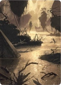 Murkwater Pathway Art Card [Zendikar Rising Art Series] - The Mythic Store | 24h Order Processing