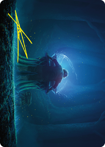 Samwise Gamgee Art Card (52/81) (Gold-Stamped Signature) [The Lord of the Rings: Tales of Middle-earth Art Series] - The Mythic Store | 24h Order Processing