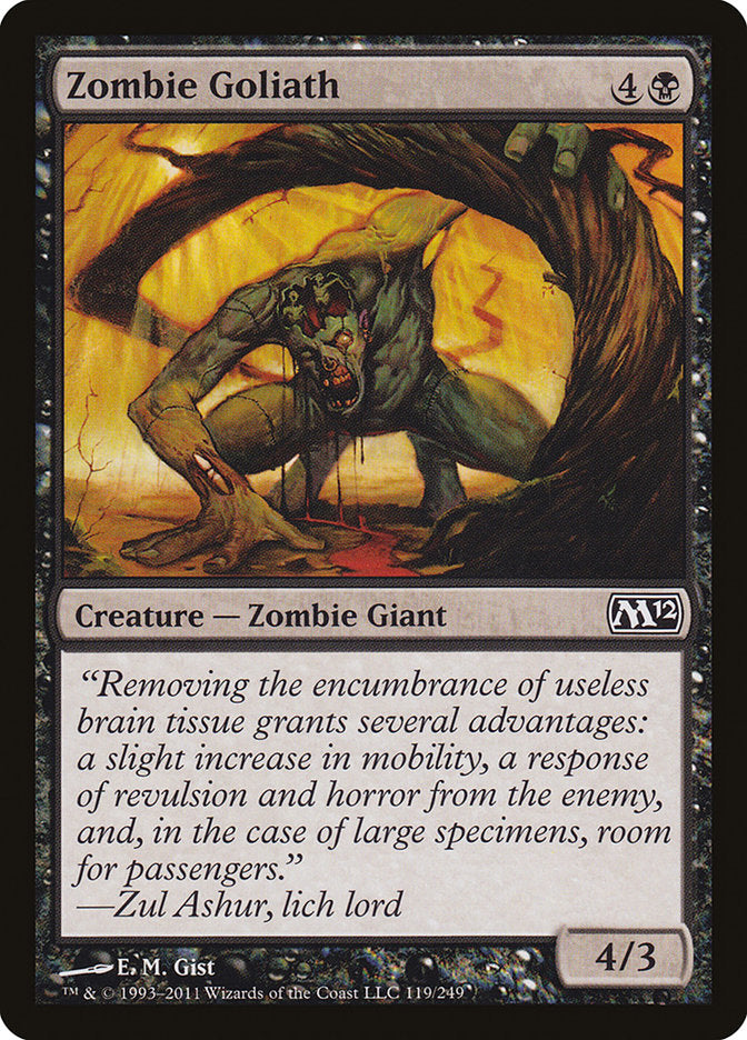 Zombie Goliath [Magic 2012] - The Mythic Store | 24h Order Processing