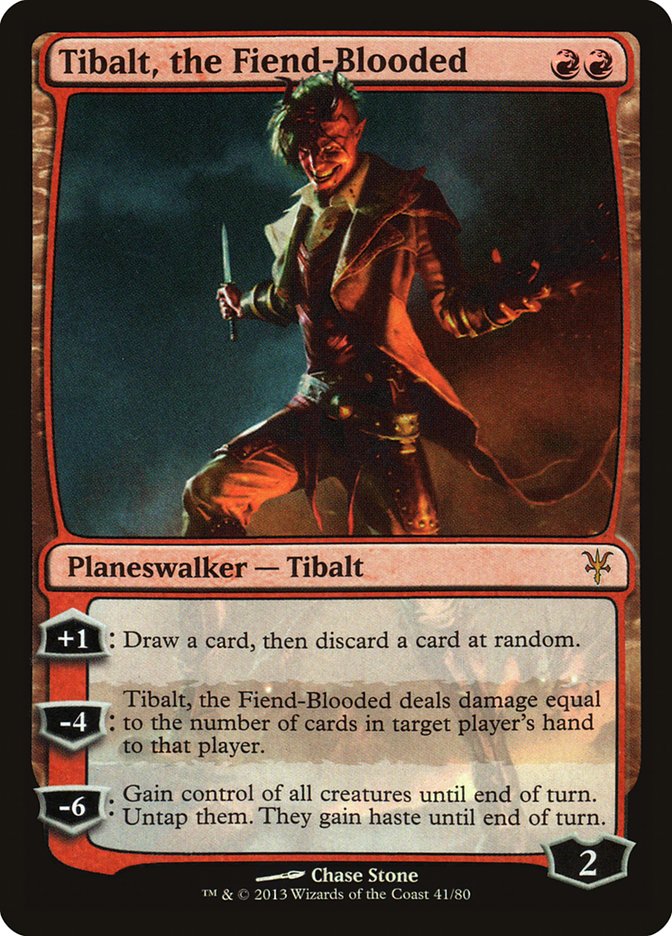 Tibalt, the Fiend-Blooded [Duel Decks: Sorin vs. Tibalt] - The Mythic Store | 24h Order Processing