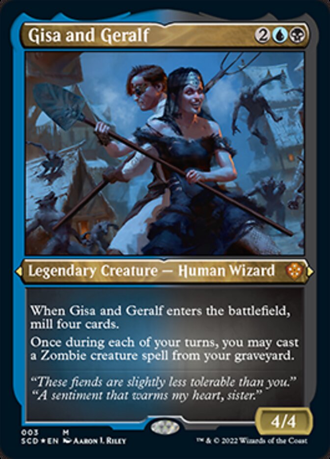 Gisa and Geralf (Foil Etched) [Starter Commander Decks] - The Mythic Store | 24h Order Processing
