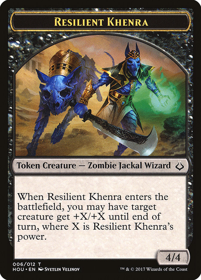 Resilient Khenra Token [Hour of Devastation Tokens] - The Mythic Store | 24h Order Processing