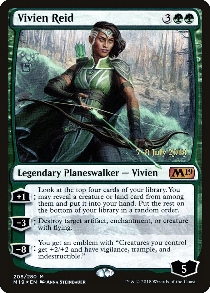 Vivien Reid [Core Set 2019 Prerelease Promos] - The Mythic Store | 24h Order Processing