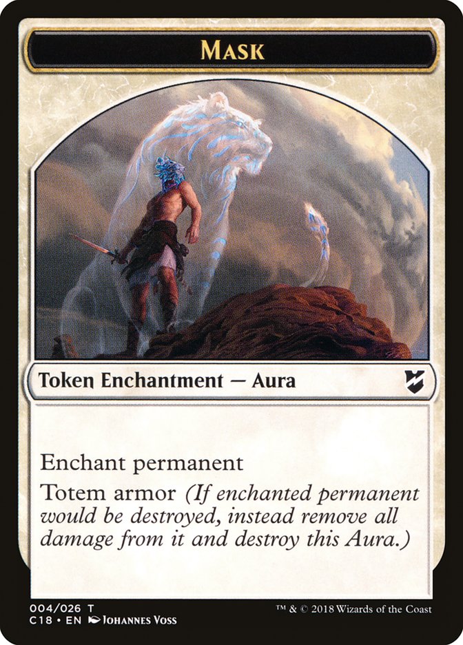 Mask Token [Commander 2018 Tokens] - The Mythic Store | 24h Order Processing