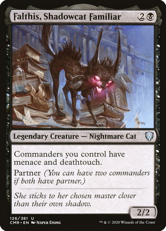 Falthis, Shadowcat Familiar [Commander Legends] - The Mythic Store | 24h Order Processing