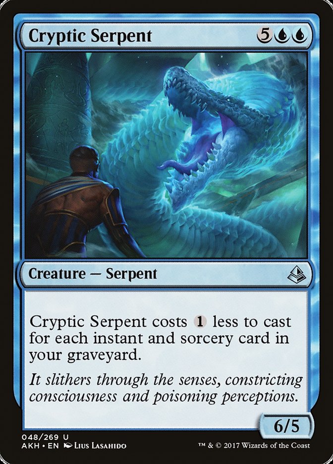 Cryptic Serpent [Amonkhet] - The Mythic Store | 24h Order Processing