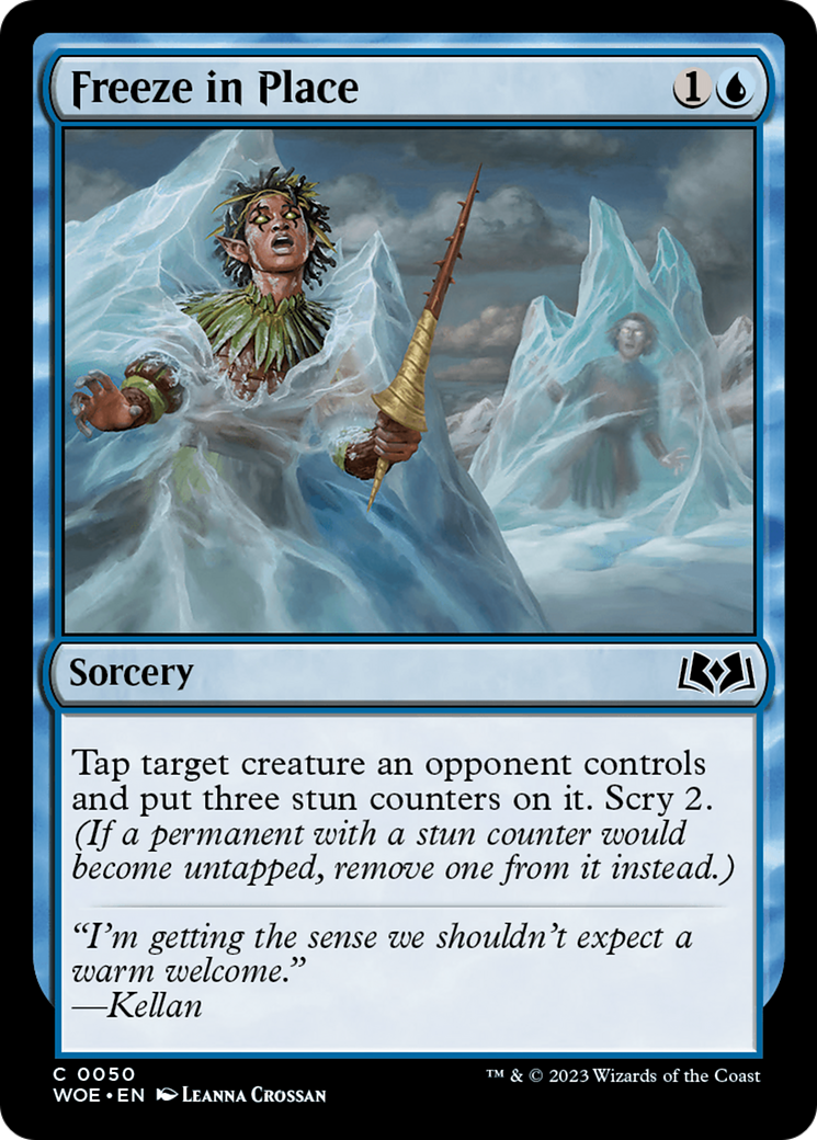 Freeze in Place [Wilds of Eldraine] - The Mythic Store | 24h Order Processing