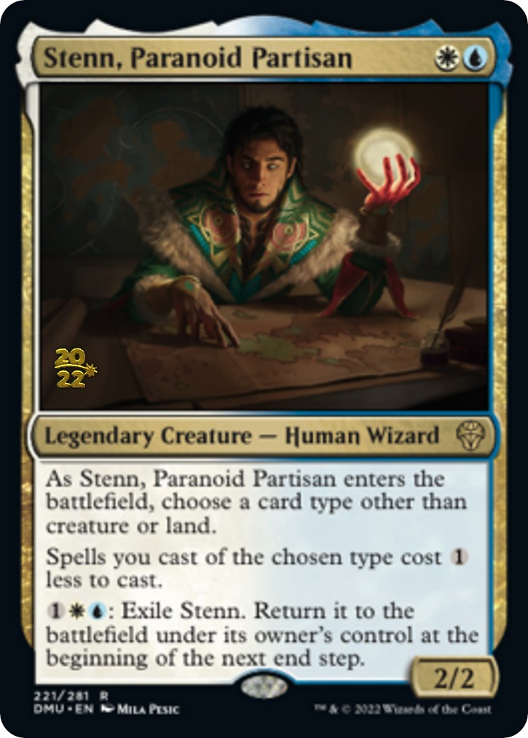 Stenn, Paranoid Partisan [Dominaria United Prerelease Promos] - The Mythic Store | 24h Order Processing