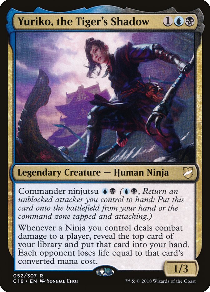 Yuriko, the Tiger's Shadow [Commander 2018] - The Mythic Store | 24h Order Processing