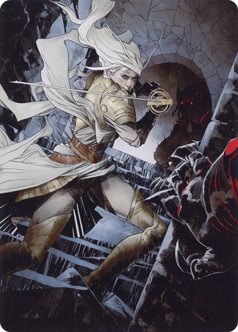 Thalia, Guardian of Thraben Art Card [March of the Machine Art Series] - The Mythic Store | 24h Order Processing