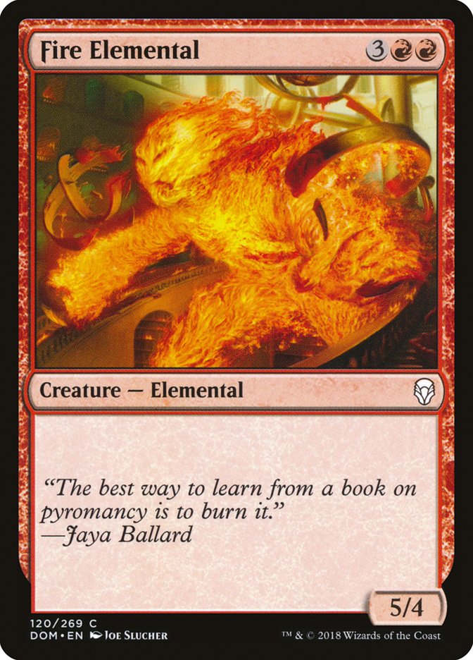 Fire Elemental [Dominaria] - The Mythic Store | 24h Order Processing