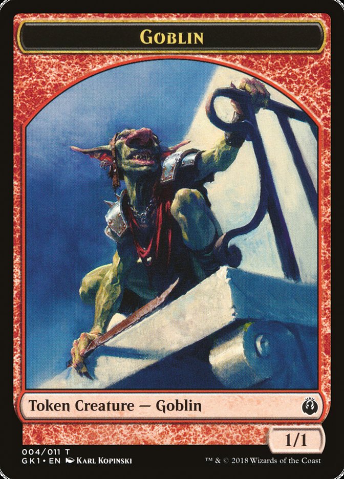 Weird // Goblin Double-Sided Token [Guilds of Ravnica Guild Kit Tokens] - The Mythic Store | 24h Order Processing