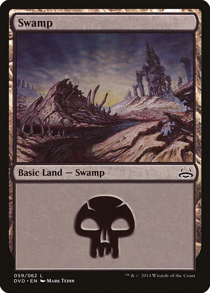 Swamp (59) (Divine vs. Demonic) [Duel Decks Anthology] - The Mythic Store | 24h Order Processing