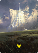 Minas Tirith Art Card (Gold-Stamped Signature) [The Lord of the Rings: Tales of Middle-earth Art Series] - The Mythic Store | 24h Order Processing