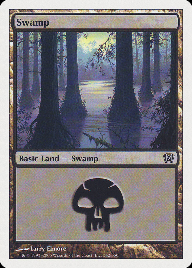 Swamp (342) [Ninth Edition] - The Mythic Store | 24h Order Processing