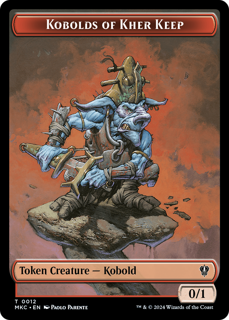 Soldier // Kobolds of Kher Keep Double-Sided Token [Murders at Karlov Manor Commander Tokens] - The Mythic Store | 24h Order Processing