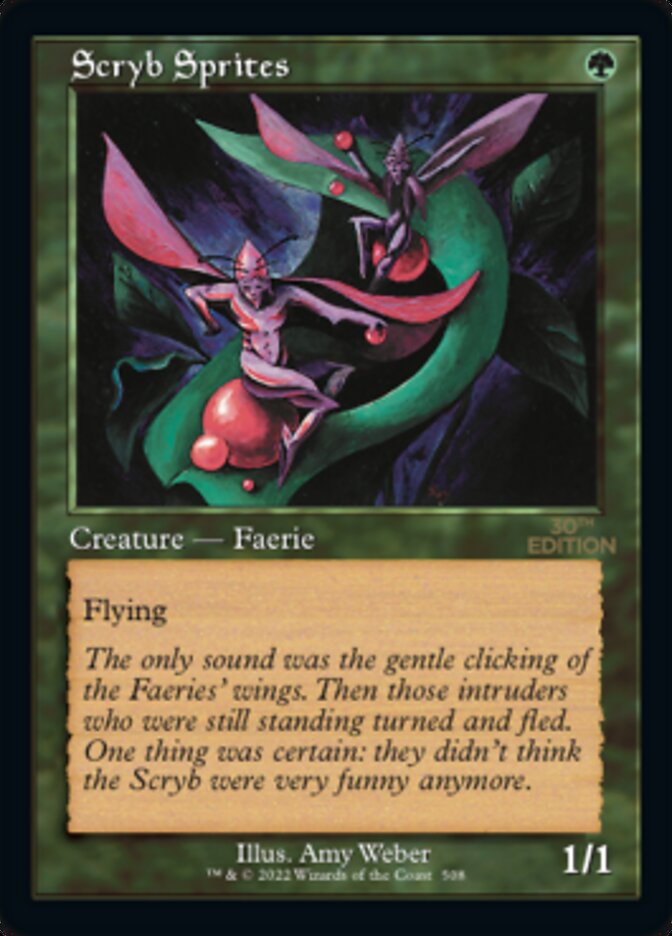 Scryb Sprites (Retro) [30th Anniversary Edition] - The Mythic Store | 24h Order Processing