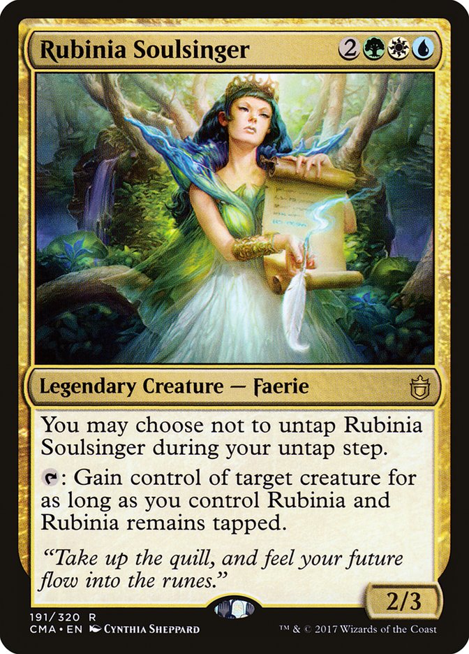 Rubinia Soulsinger [Commander Anthology] - The Mythic Store | 24h Order Processing