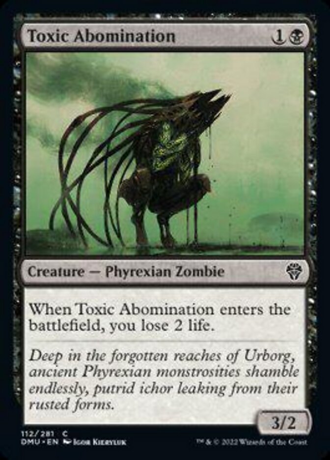 Toxic Abomination [Dominaria United] - The Mythic Store | 24h Order Processing