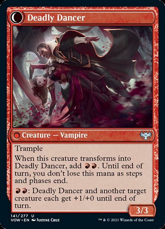 Alluring Suitor // Deadly Dancer [Innistrad: Crimson Vow] - The Mythic Store | 24h Order Processing