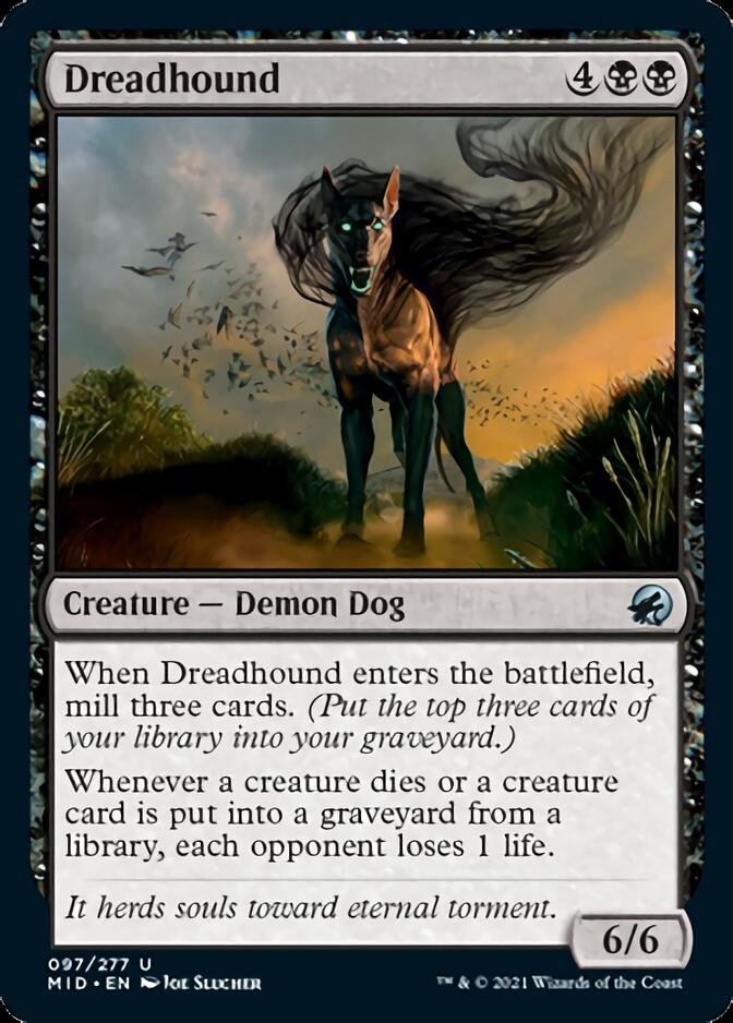 Dreadhound [Innistrad: Midnight Hunt] - The Mythic Store | 24h Order Processing