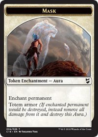 Mask // Horror Double-Sided Token [Commander 2018 Tokens] - The Mythic Store | 24h Order Processing