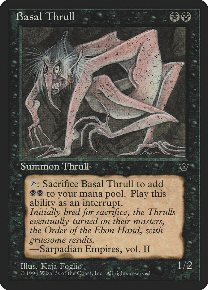 Basal Thrull (Kaja Foglio) [Fallen Empires] - The Mythic Store | 24h Order Processing