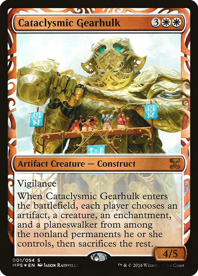 Cataclysmic Gearhulk [Kaladesh Inventions] - The Mythic Store | 24h Order Processing