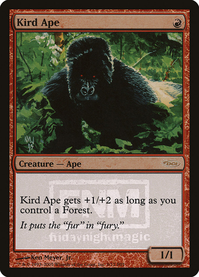 Kird Ape [Friday Night Magic 2005] - The Mythic Store | 24h Order Processing